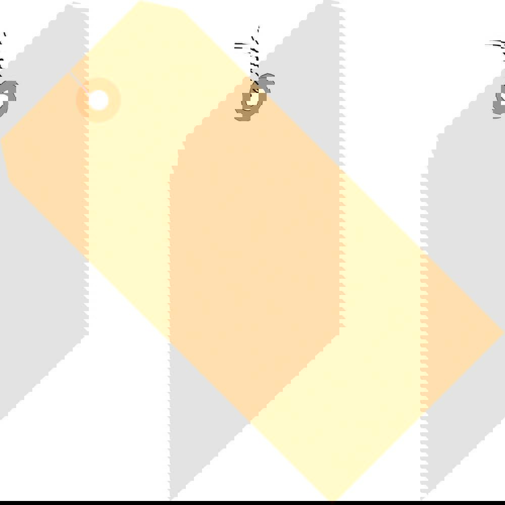 Shipping Tags, Pre-Wired, 13 Pt., 5 1/4